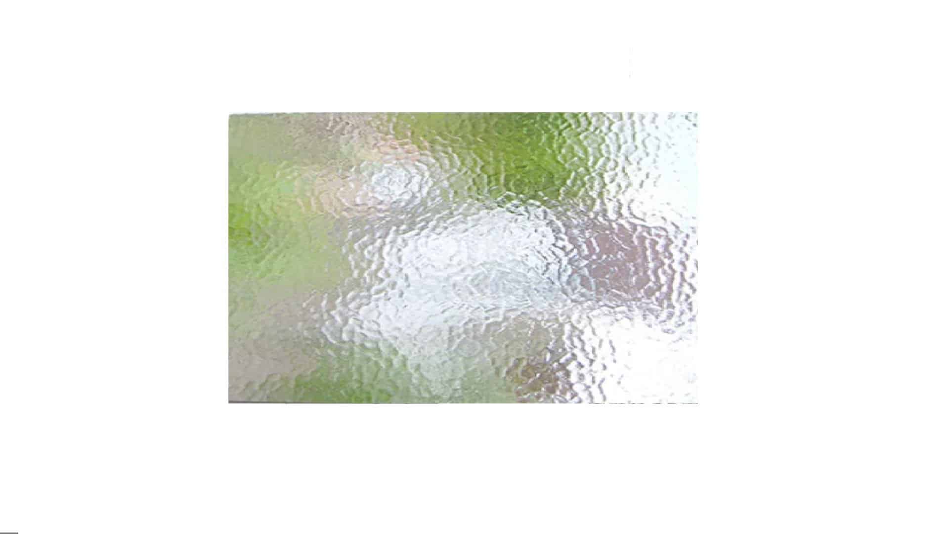Obscure glass sample